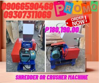 Recycling machine shredder machine crusher machine