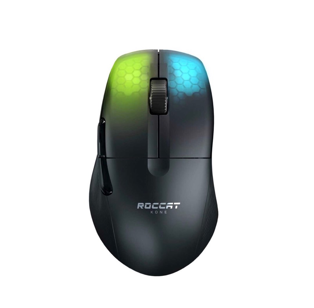 ROCCAT Burst Pro Air Gaming Mouse Bluetooth 2.4G Wireless Wired 19K DPI RGB