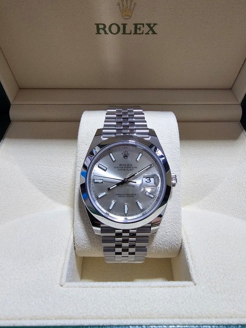 datejust smooth bezel jubilee