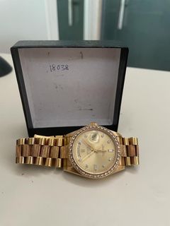 Rolex 2000f hot sale 18k 750