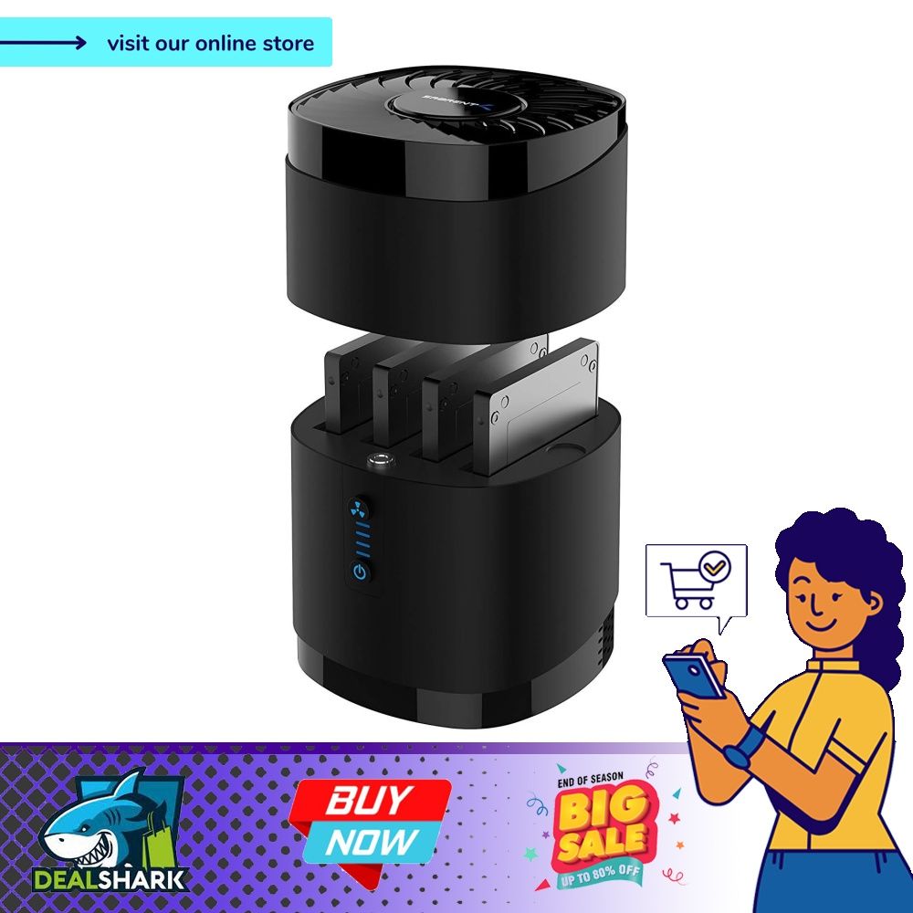 Sabrent USB Bay Hard Drive/SSD Docking Station with Fan