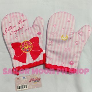 Sailor Moon Crystal Taiwan pop up store pot holder set of 2 kitchen glove