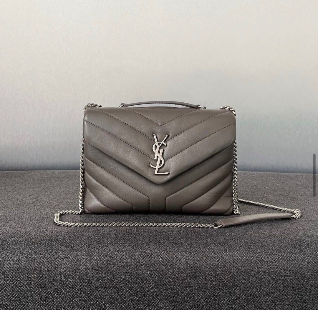 Ysl grey loulou outlet