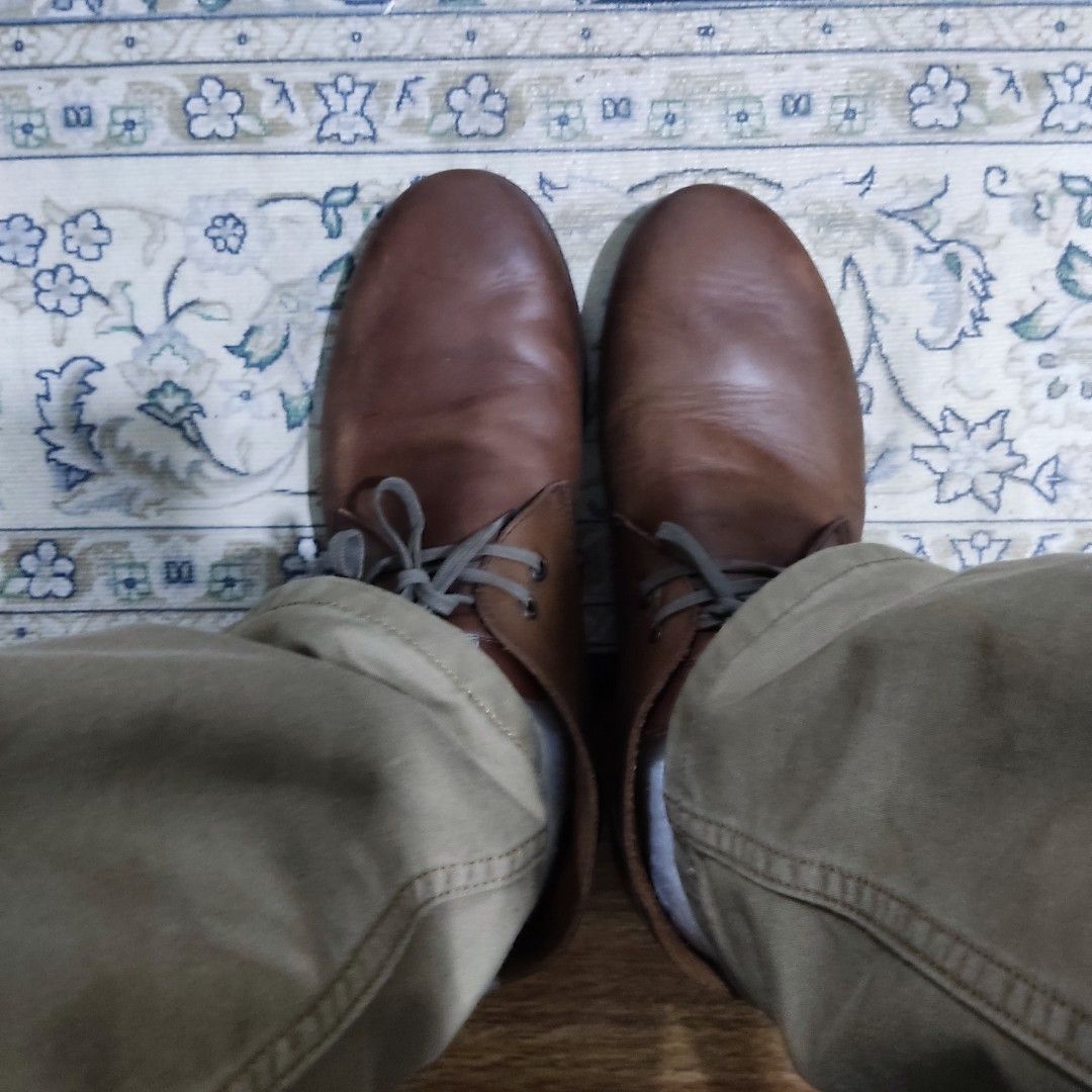 Salvatore Ferragamo Chukka boots 8uk