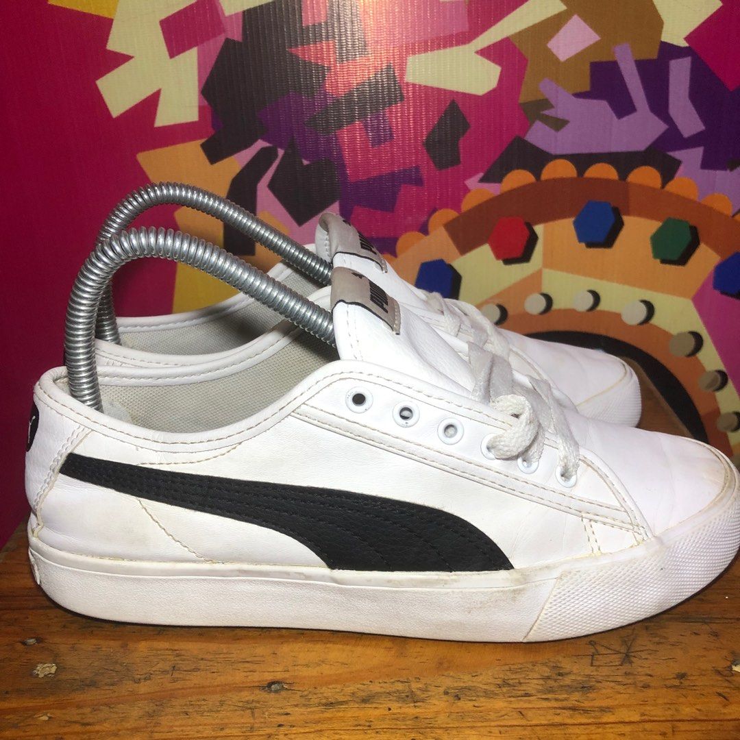 Sepatu puma kulit ori size 37, Fesyen Wanita, Sepatu di Carousell