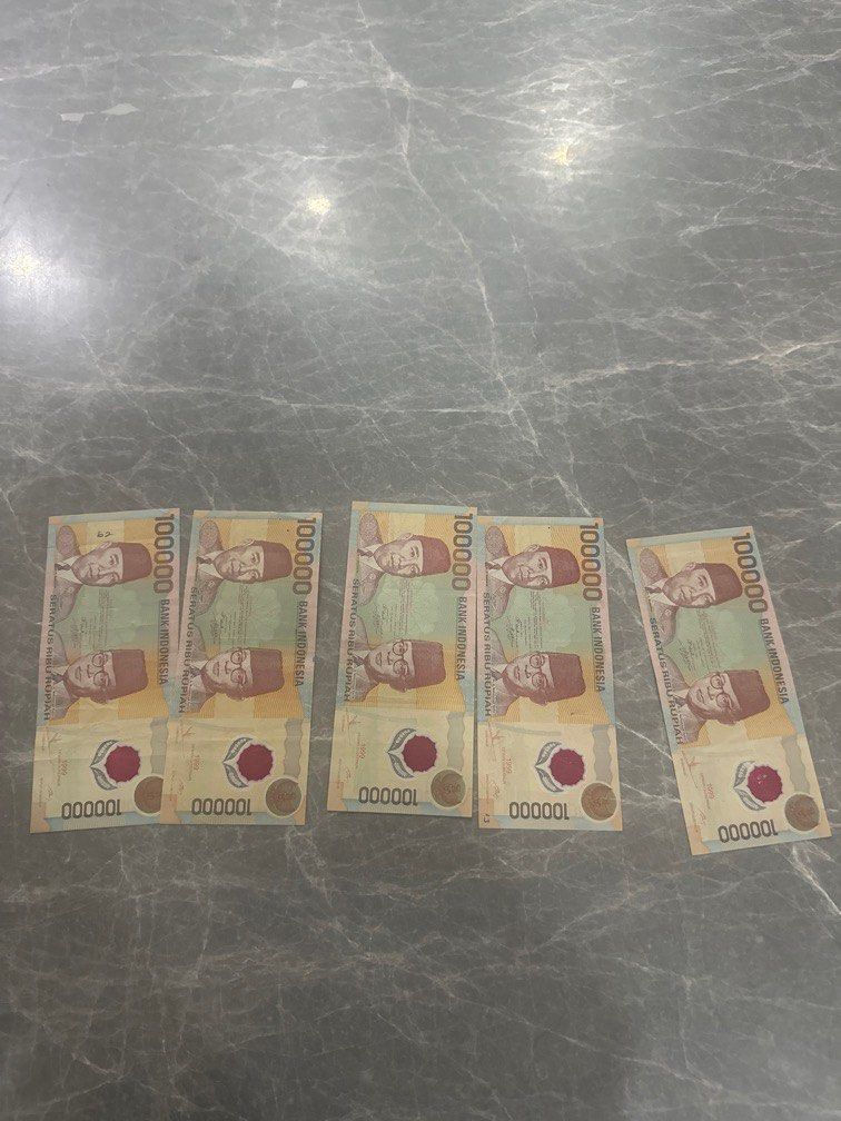 Seratus ribu jaman dulu (soekarno) plastik asli, Antik, Uang Lama di ...