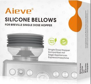 Single Dose Hopper for Breville Espresso Machine, Silicone Bellow