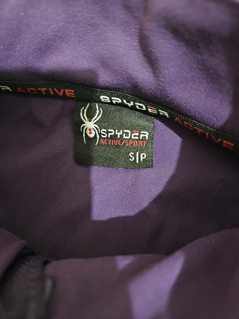 Spyder Activewear Violet Full Zip Jacket, Women's Fashion