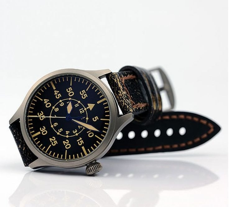 Steinhart Nav B-Uhr 44 Vintage Titanium B-Type, Luxury, Watches on