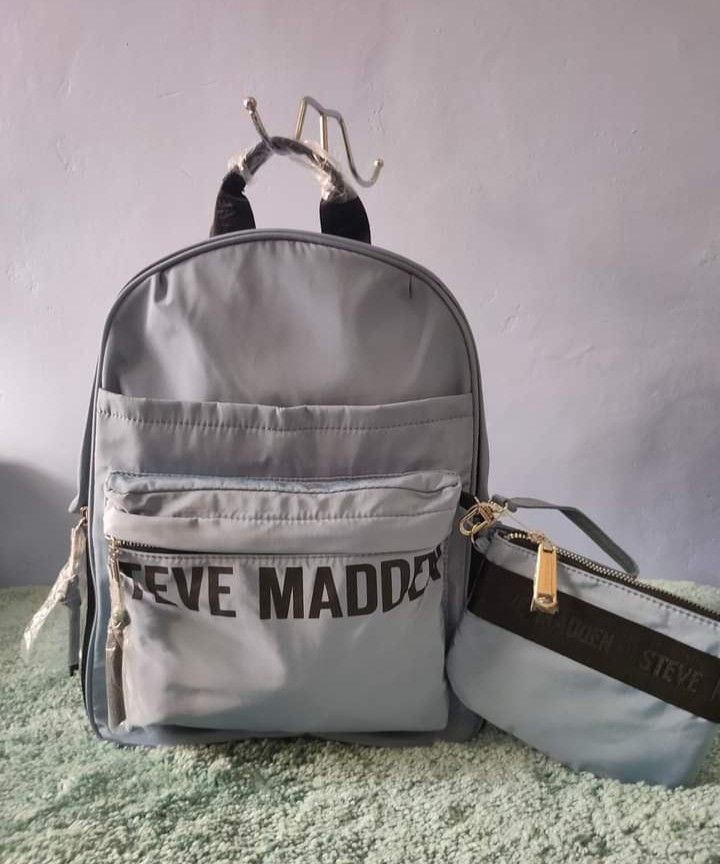 Steve madden grey backpack discount