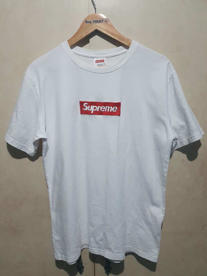 Supreme 20th Anniversary Box Logo T-Shirt 'White