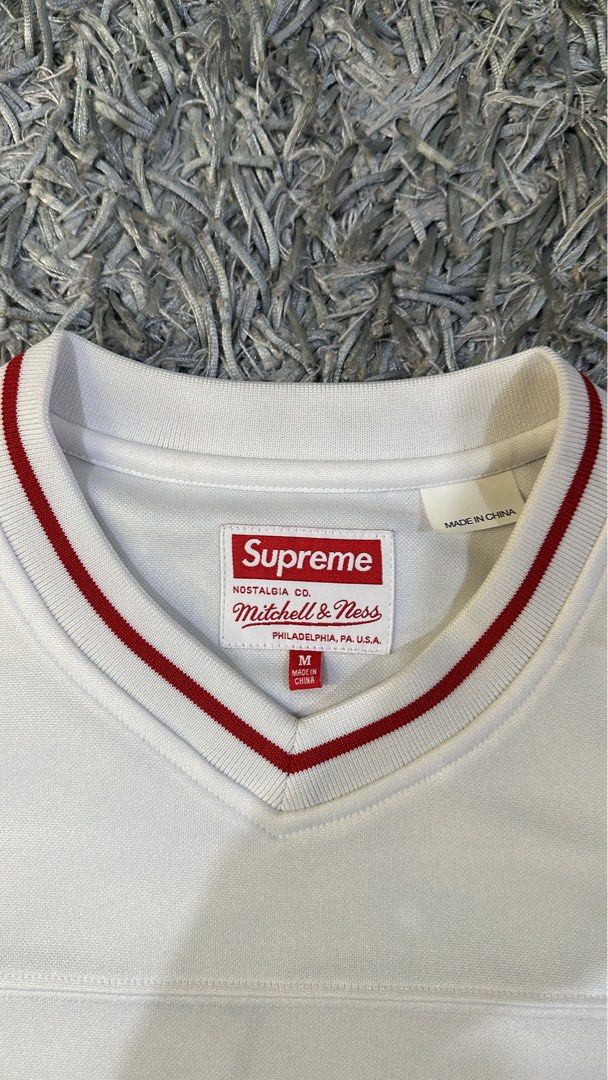 Supreme Mitchell & Ness Football Jersey White