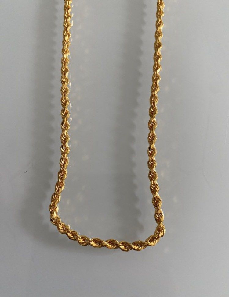 TAKA JEWELRY Gold Chain 22K 916 Gold Chain with receipt Women s