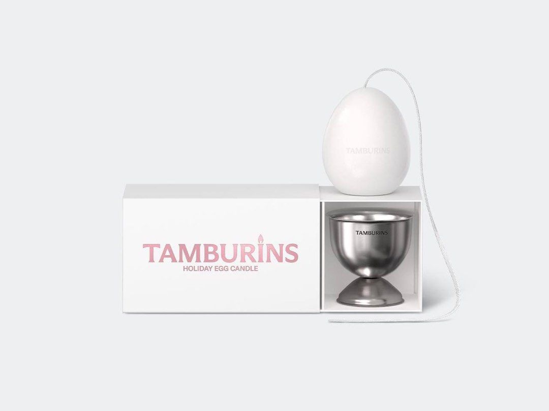 TAMBURINS egg candle - アロマ・キャンドル