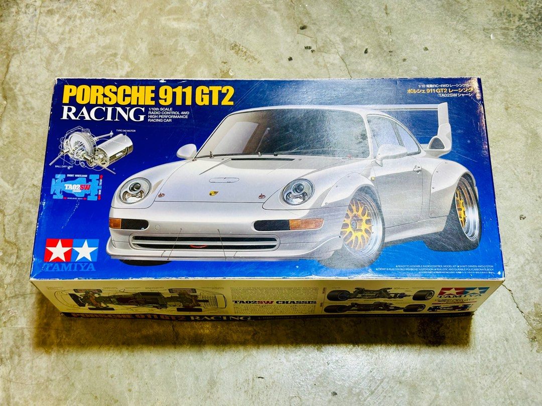 Tamiya Porsche 911 GT2 84399, Hobbies & Toys, Toys & Games on