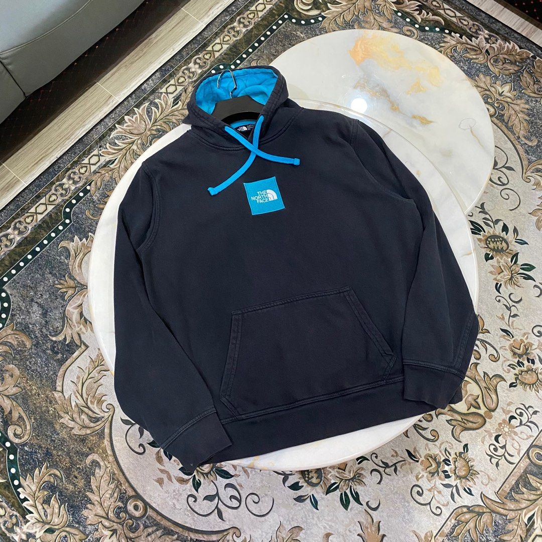 The North Face Center Box Logo Hoodie Men s Fashion Tops Sets