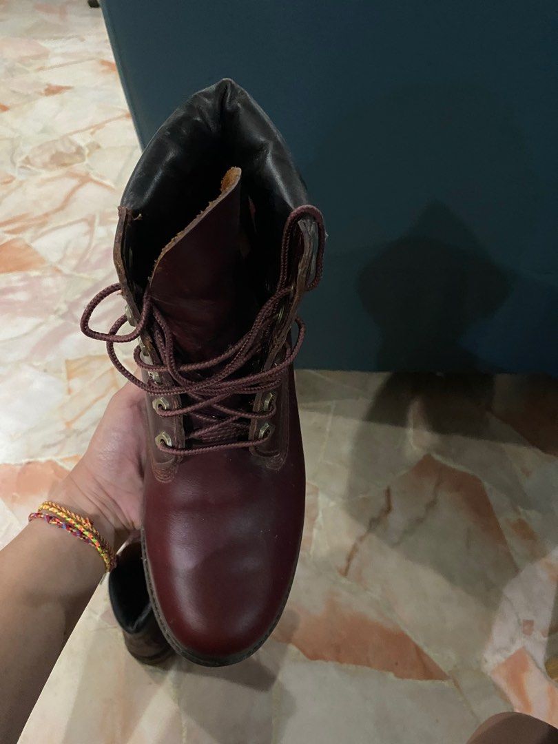 Oxblood hotsell timberland boots