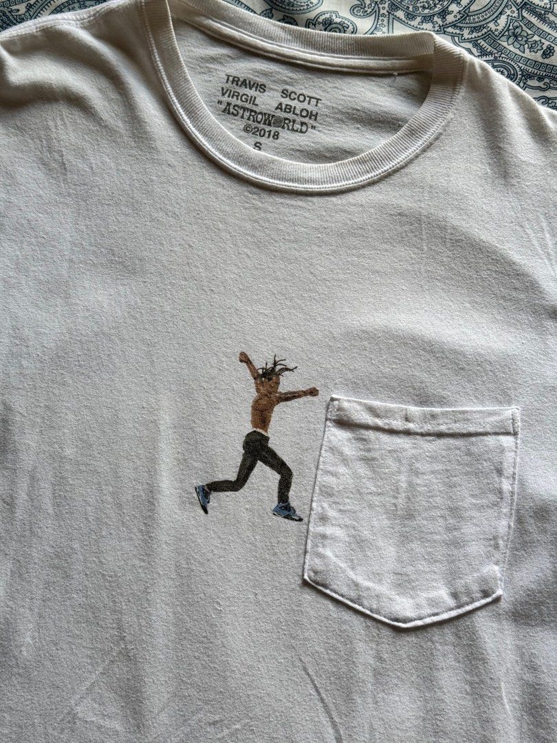 Travis scott clearance virgil abloh tee