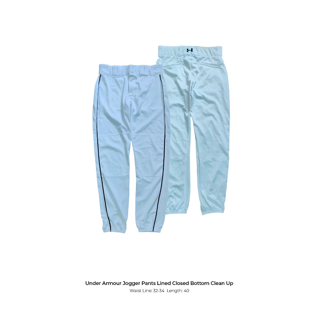 Under Armour Jogger Pants Lined Closed Bottom Clean Up Men s