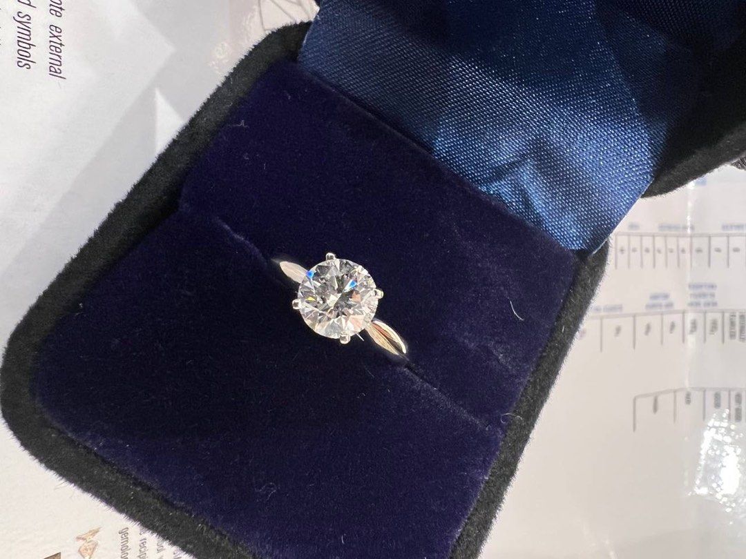 Full carat diamond best sale ring