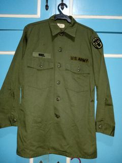 Vintage OG 507 US Army shirt