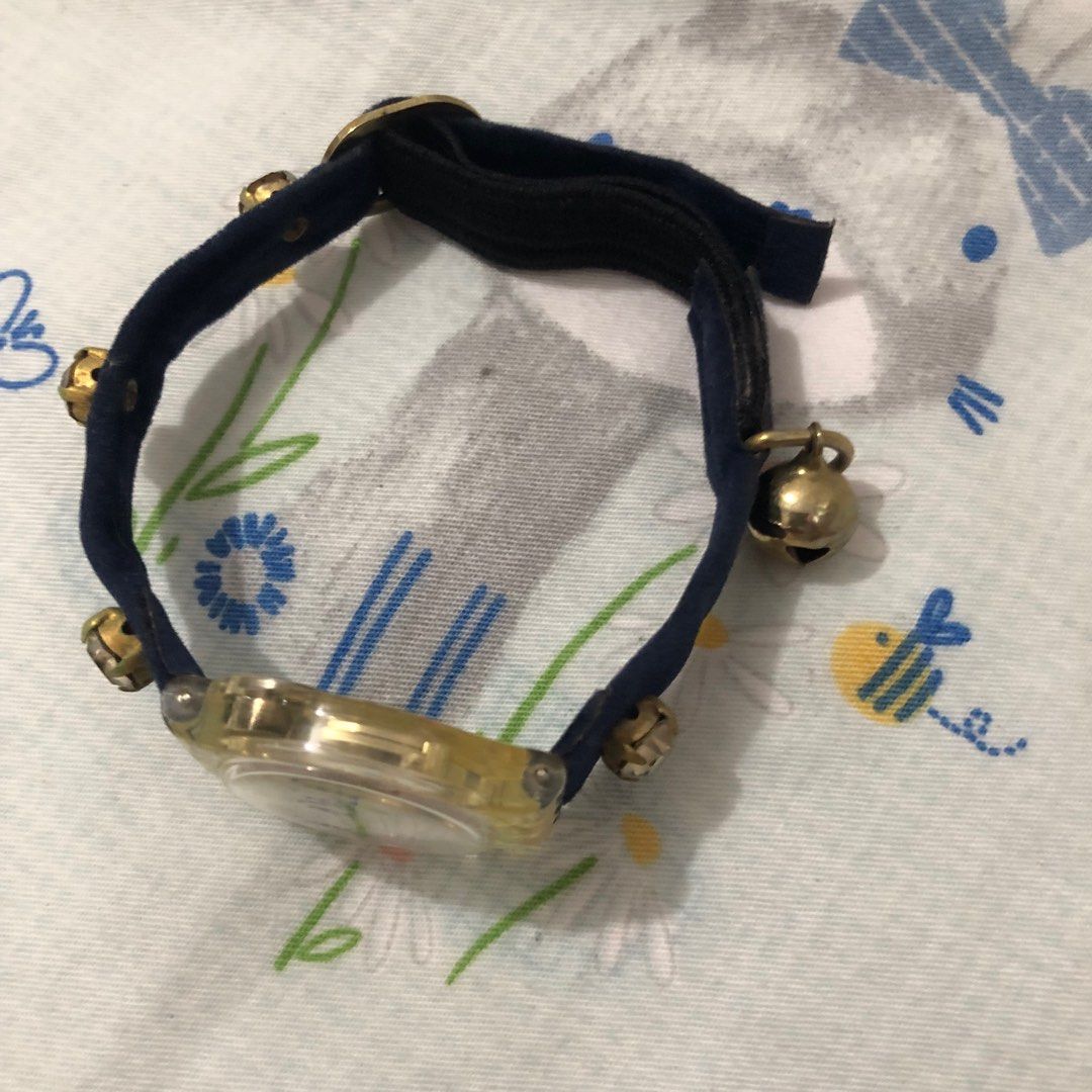Vintage Swatch cat collar limited edition watch