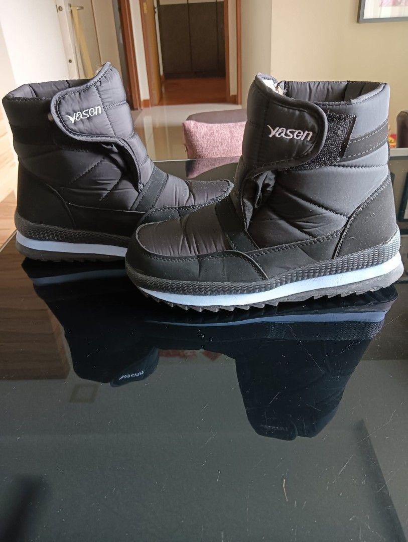 Mens knee high winter boots top