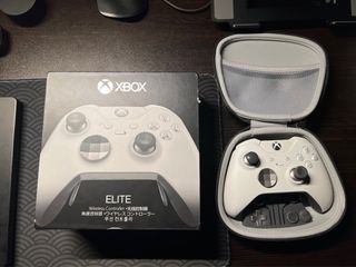 Xbox Elite Series 1st Gen Controller (White — Rare Variant)
