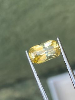Genuine yellow cheap sapphire