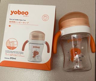 Yoboo 210ML Flat Lid Toddler Sippy Cup