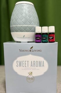 Young Living Diffuser and Oils