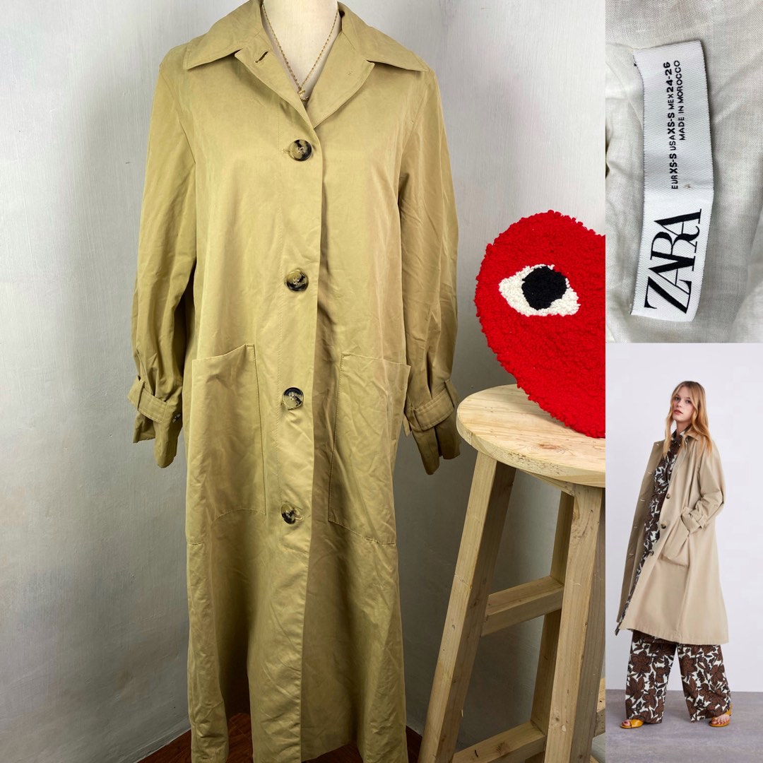 Sahar Trench Coat - Brown