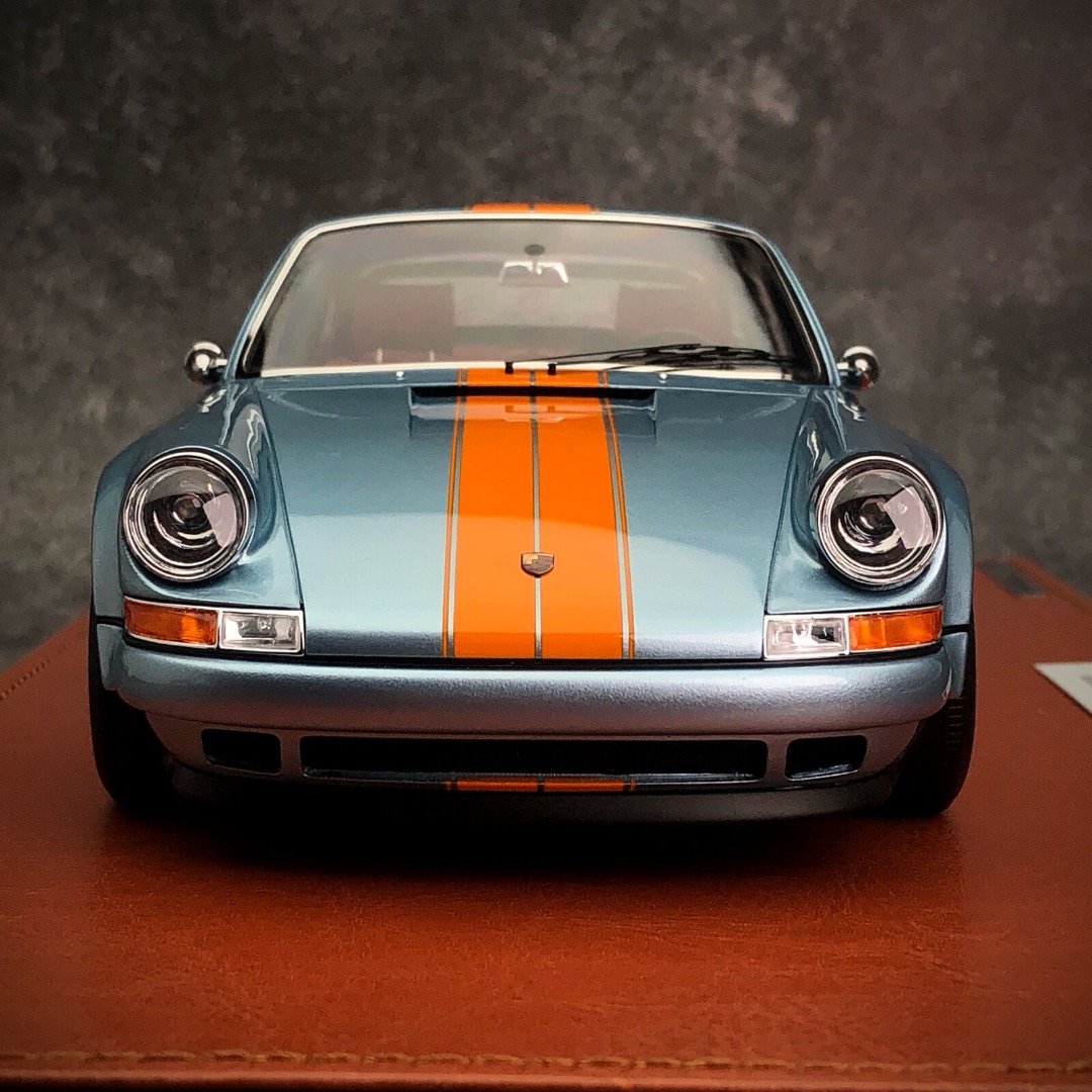 964 Porsche Make ホワイト Up Singer 1/64