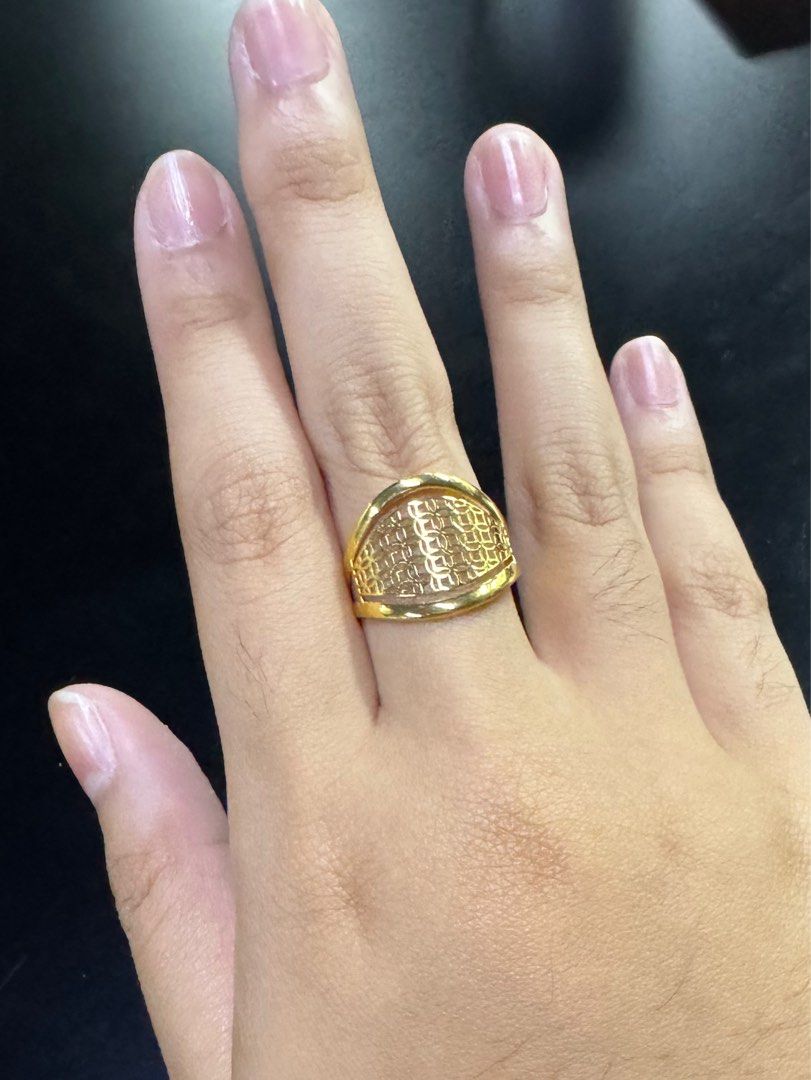 Gold ring clearance 750