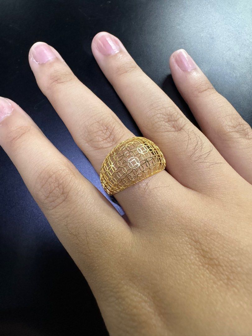 Gold ring 750 outlet