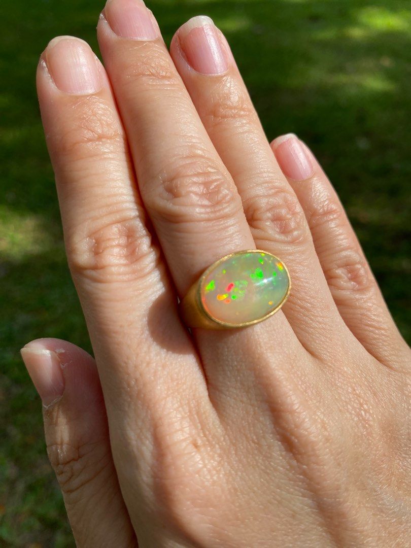 Gold opal discount