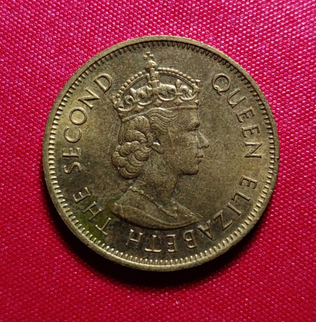 香港🇭🇰1980年一毫💥10 Cents（美品💯）稀🈶硬幣，俱升值潛質#RC002, 興趣及遊戲, 收藏品及紀念品, 錢幣-  Carousell