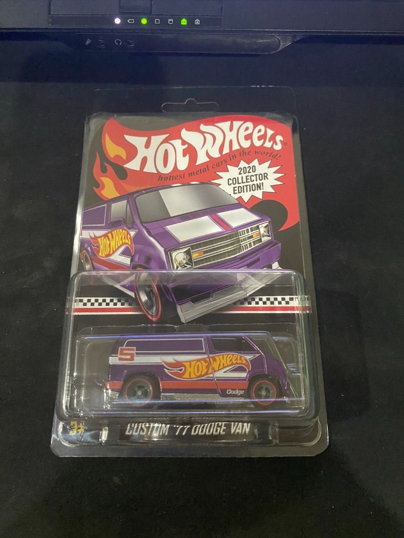 Hot Wheels 2020 Mail-In Custom 1977 Dodge Van (Category: Vehicle & Diecast Models) located in Pasig City. Submitted by zanderlouie24 (Listing ID 1285890737, Image 1). Description: Hot Wheels 2020 Mail-In Custom 1977 Dodge Van +Shipping fee: Lalamove kung within Metro Manila and LBC pag outside Metro Manila.