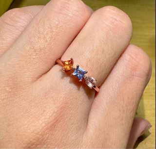 Affordable morganite rings outlet