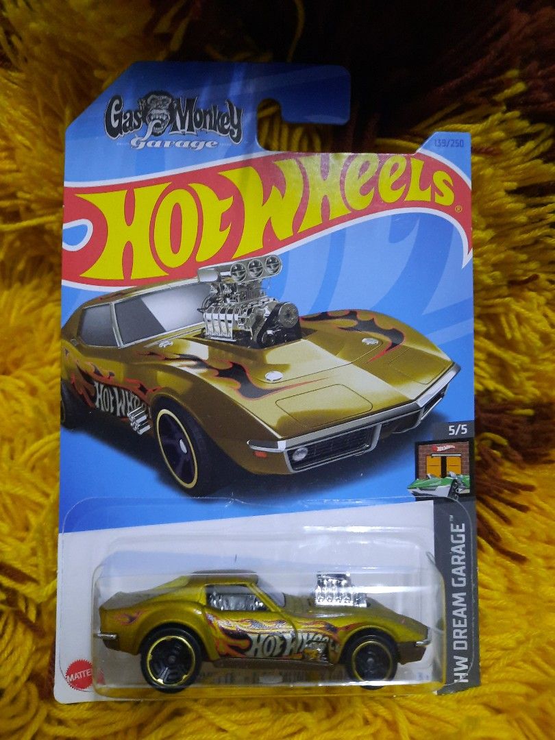 Hot wheels 68 corvette gas monkey garage new arrivals