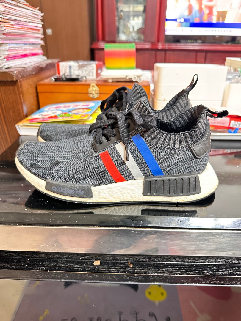 Adidas nmd r1 online pk tri color black
