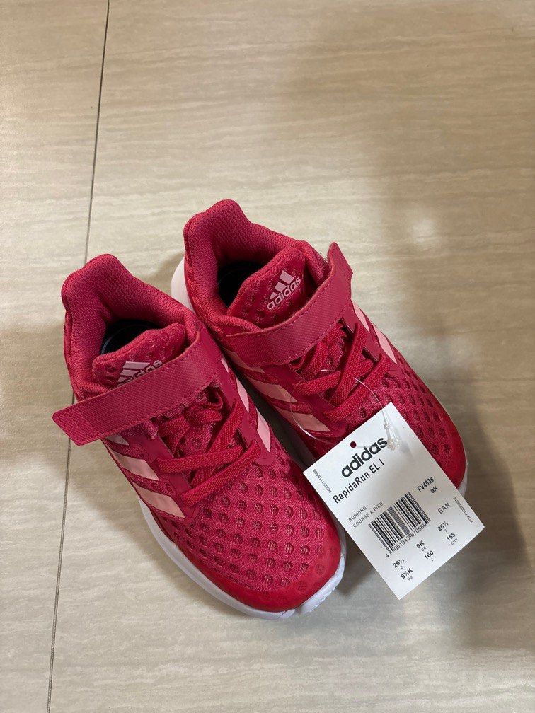 Adidas RapidaRun EL I Babies Kids Babies Kids Fashion on Carousell