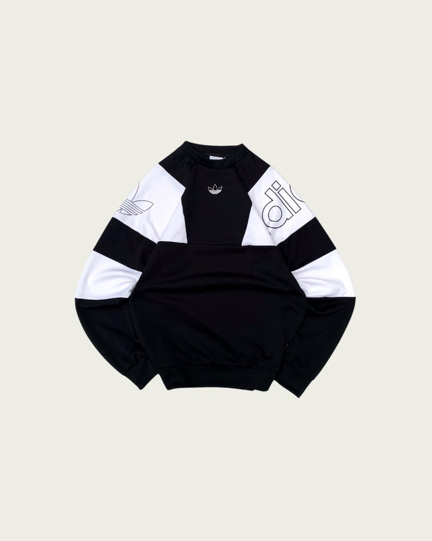 Adidas originals spirit poly crew sweatshir clearance