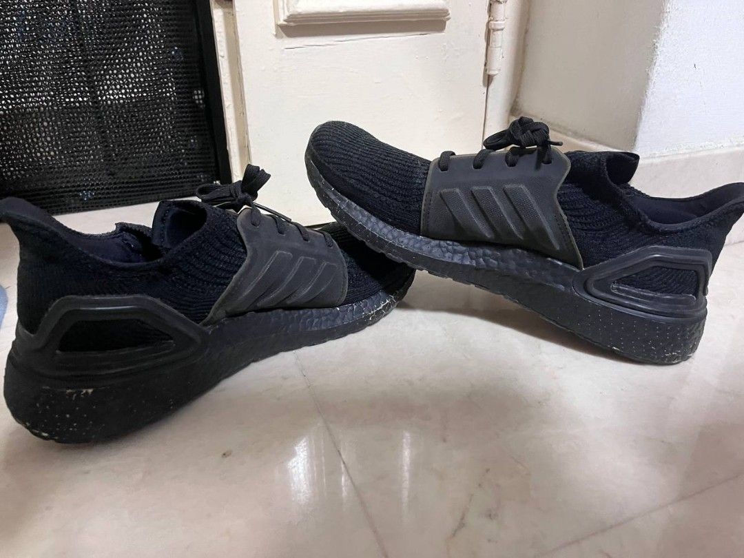 Ultra boost 19 triple black on feet on sale