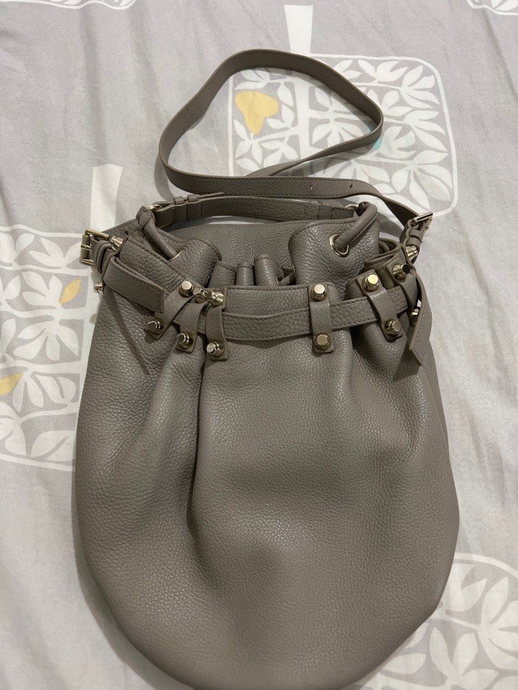 Alexander wag diego bag (Category: Luxury Bags & Wallets) located in Manila. Submitted by cheemishops (Listing ID 1285928952, Image 1). Description: Alexander wang Diego bucket bag Lightly used Needs cleaning.