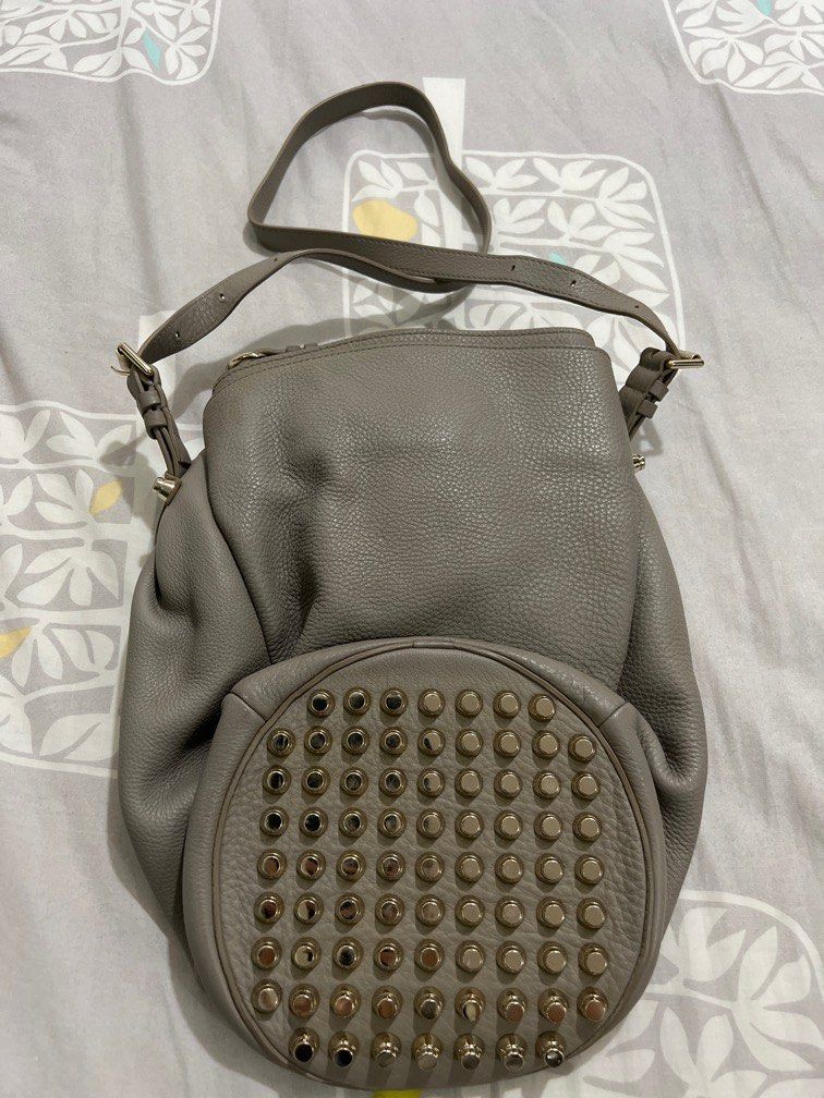 Alexander wag diego bag (Category: Luxury Bags & Wallets) located in Manila. Submitted by cheemishops (Listing ID 1285928952, Image 2). Description: Alexander wang Diego bucket bag Lightly used Needs cleaning.
