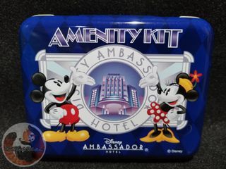 Ambassador Hotel Amenity Set Tin Can inside