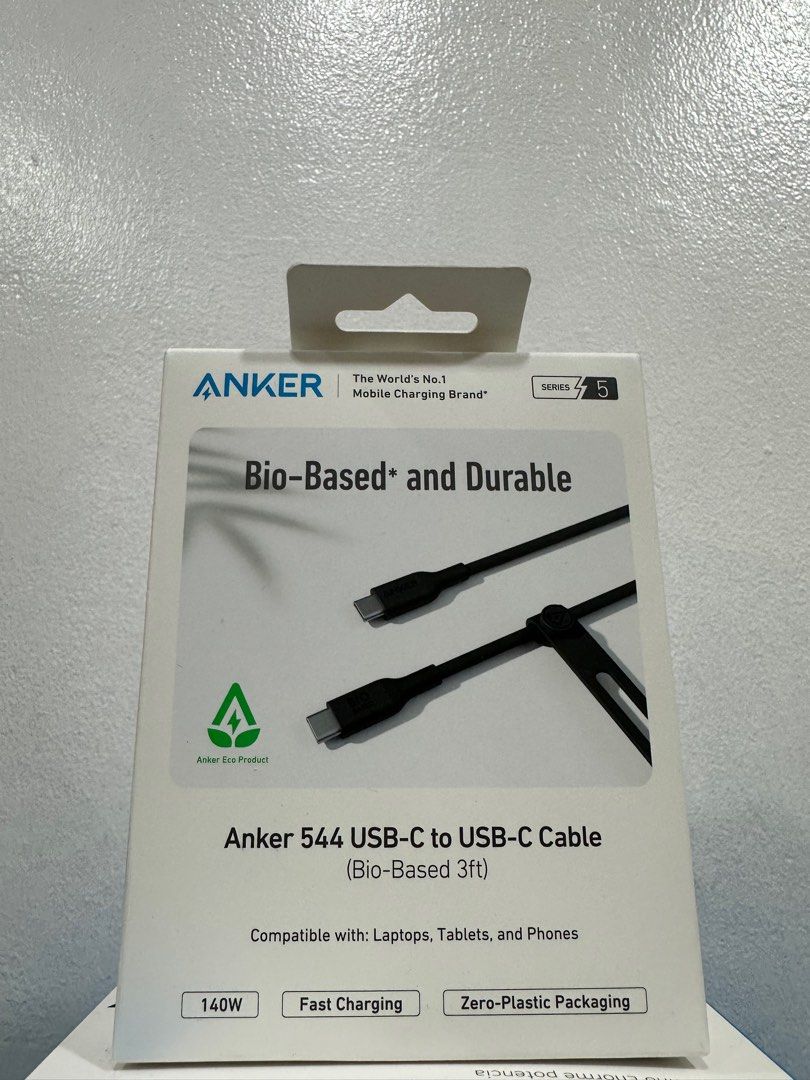 Anker PowerLine III USB-C to USB-C Cable (3ft) - Black (Category: Chargers) located in Pasig City. Submitted by techpartnerph (Listing ID 1285980875, Image 1). Description: Anker PowerLine III USB-C to USB-C Cable (3ft) - Black Anker PowerLine Select+ USB-C to USB-C Cable - Black Anker 322 USB-C to USB-C Cable (3ft Braided) Anker 544 USB-C to USB-C Cable (Bio-Based 3ft).