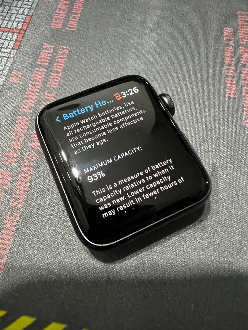 Apple Watch Series 3 Nike 42mm Mobile Phones Gadgets Wearables Smart Watches on Carousell