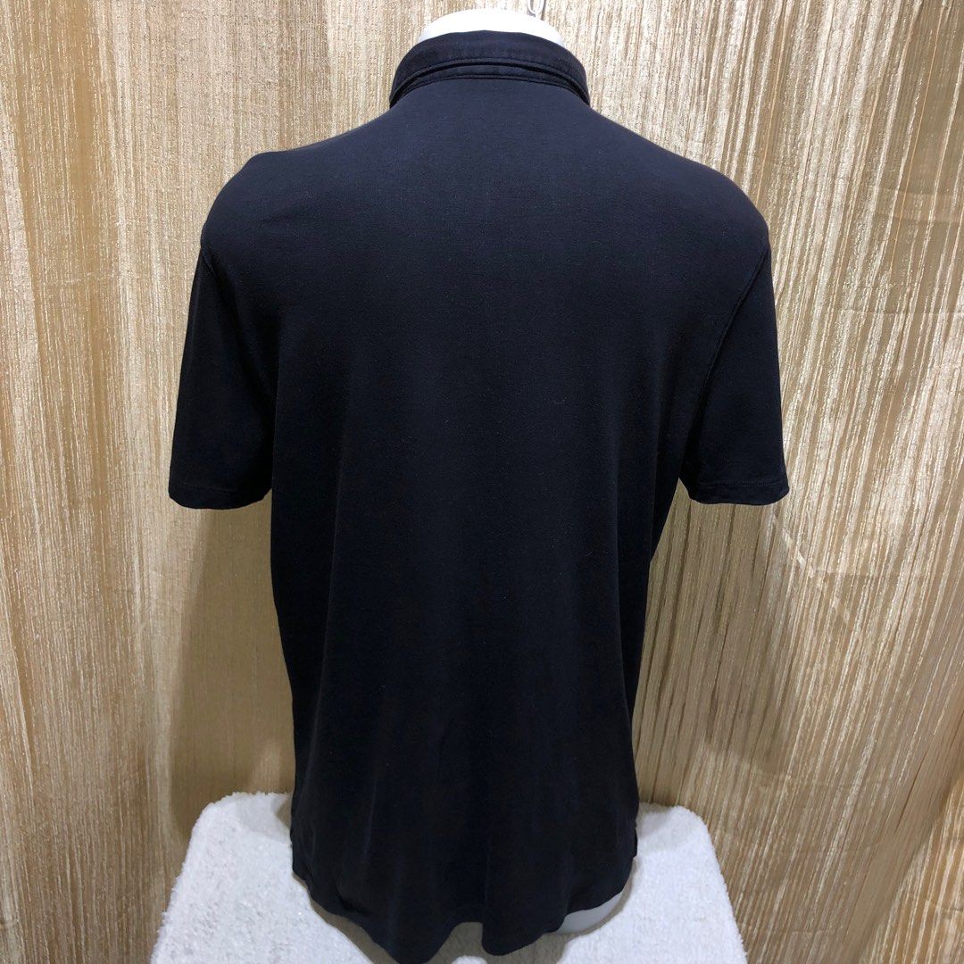 APT.9 MEN'S POLO SHIRTS SOFT TOUCH COTTON COLOR BLACK SIZE LARGE 100%  LEGIT, Men's Fashion, Tops & Sets, Tshirts & Polo Shirts on Carousell
